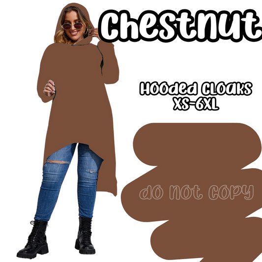 CHESNUT - HOODIE CLOAKS - Like A Duchess