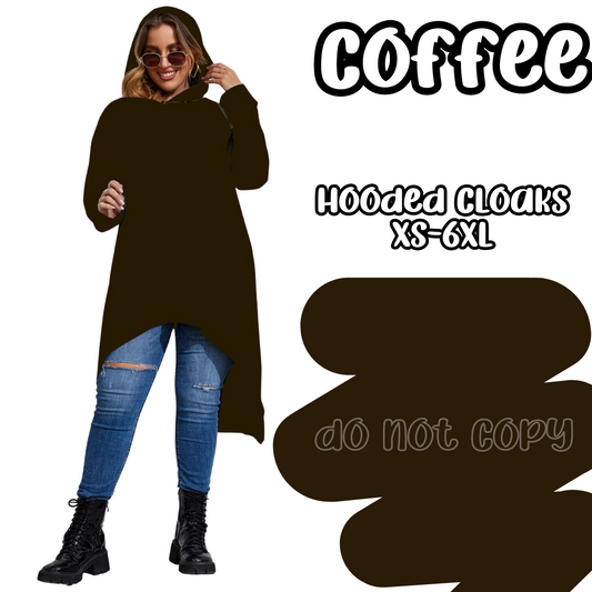 COFFEE - HOODIE CLOAKS ROUND 2 - Like A Duchess