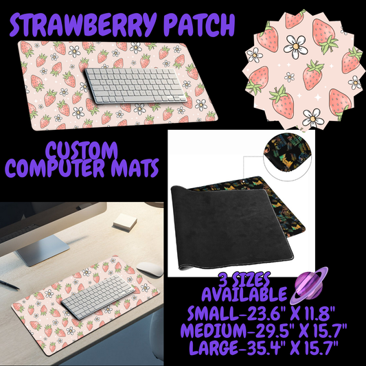 STRAWBERRY PATCH - COMPUTER MAT - Like A Duchess