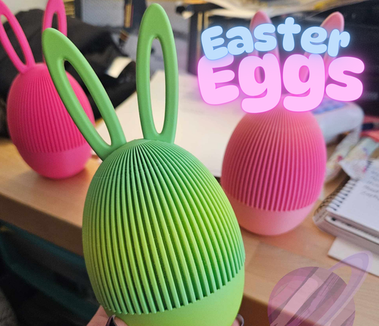 THREADED EASTER EGGS