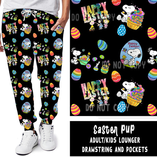 SPRING BASH RUN-EASTER PUP LEGGINGS/JOGGERS - Like A Duchess