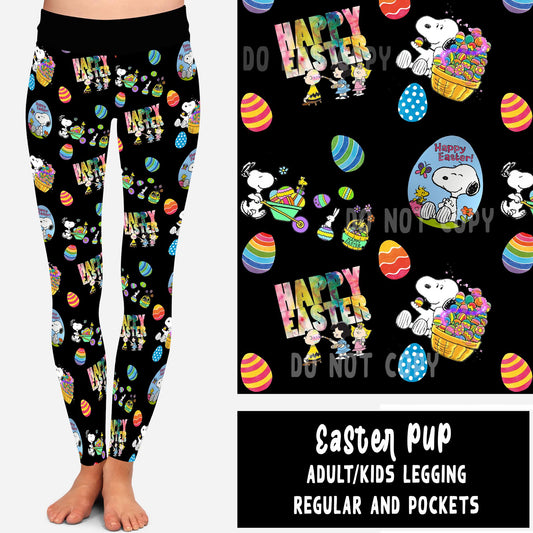 SPRING BASH RUN-EASTER PUP LEGGINGS/JOGGERS - Like A Duchess