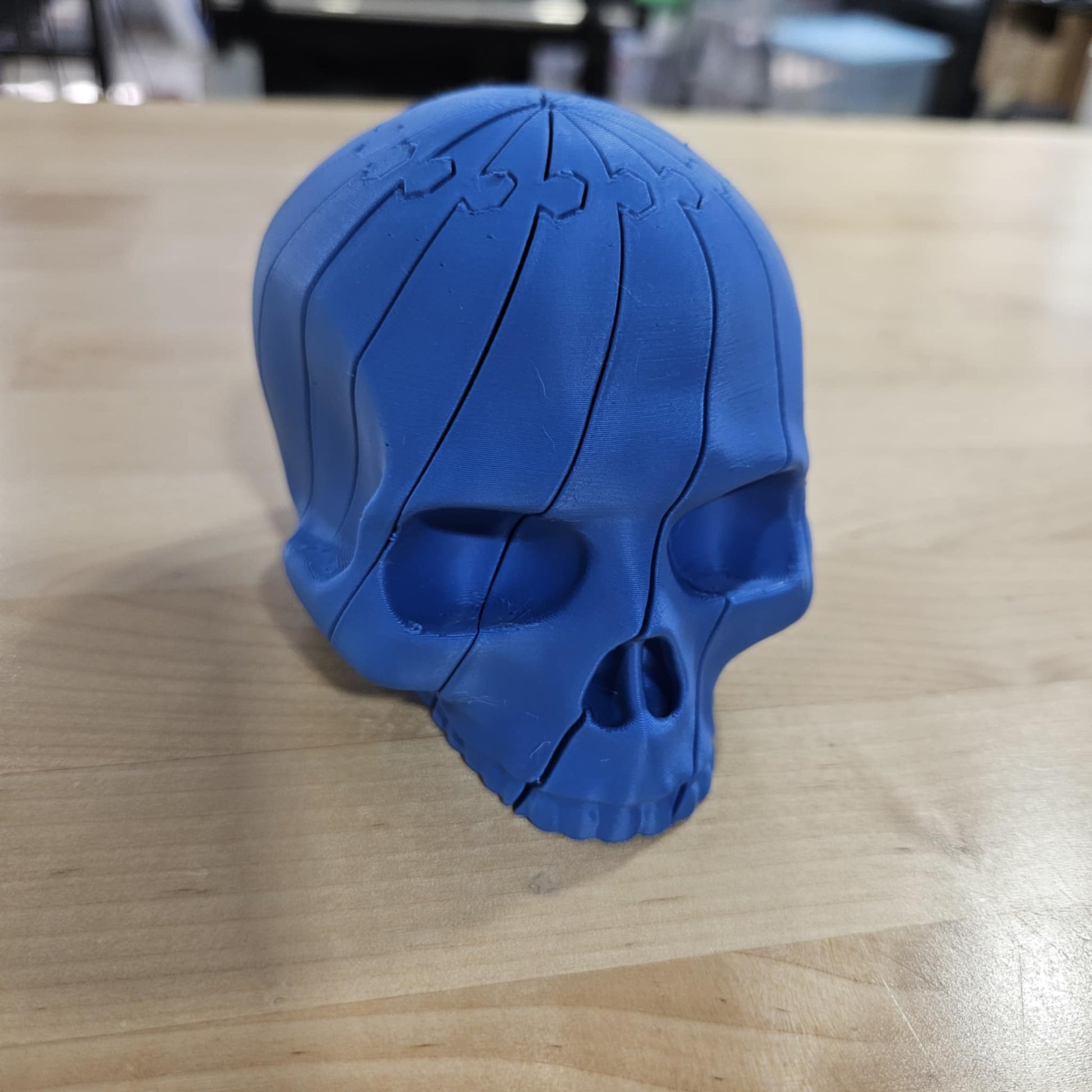 COLORFUL FIDGET SKULL- 3D PRINTED - Like A Duchess