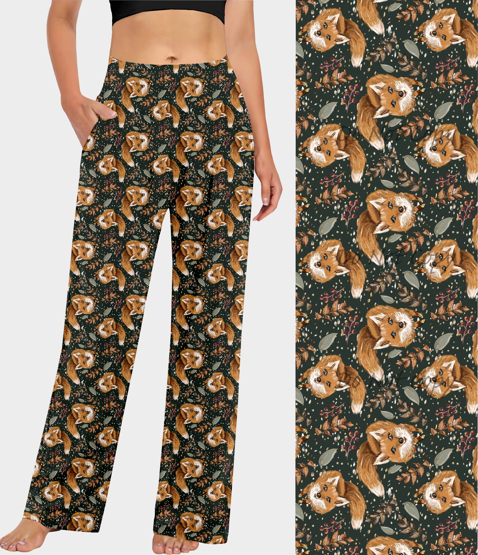 RTS - Foxy Autumn Lounge Pants - Like A Duchess
