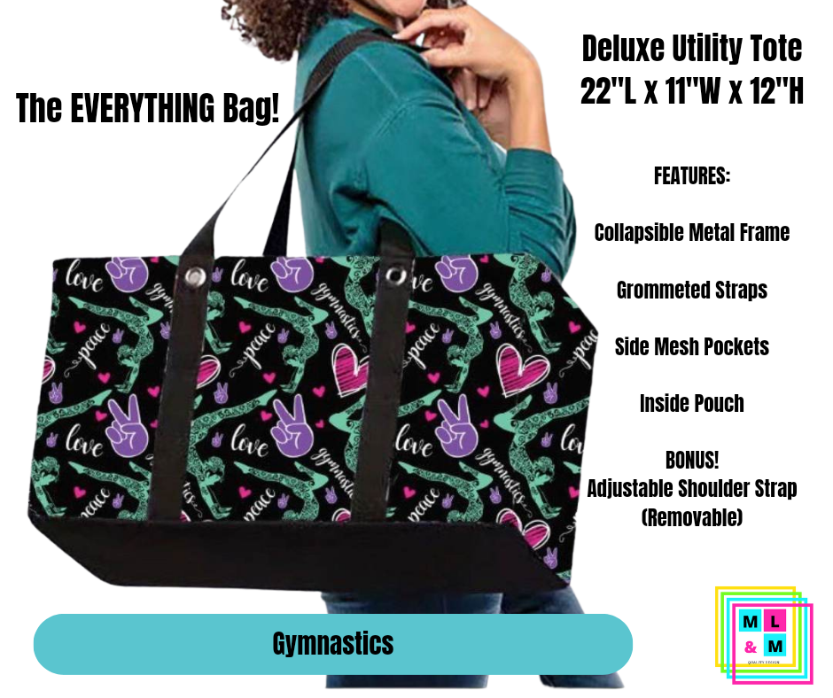 Gymnastics Collapsible Tote