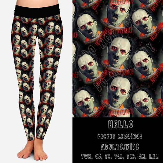 DARK TWISTED RUN- HELLO-LEGGING/JOGGER - Like A Duchess