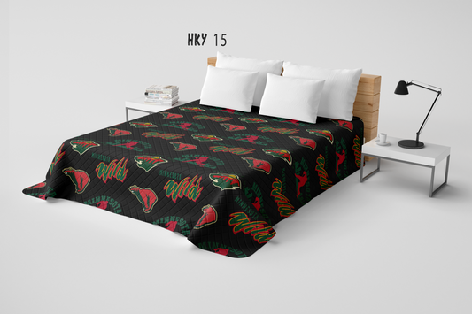 SPORTS RUN 3- HKY 15 QUILT - Like A Duchess
