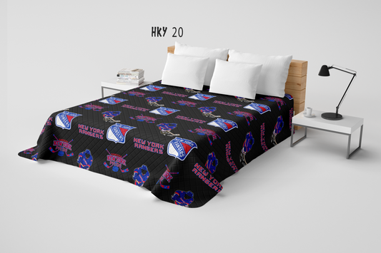 SPORTS RUN 3- HKY 20 QUILT - Like A Duchess