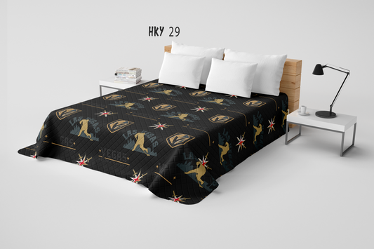 SPORTS RUN 3- HKY 29 QUILT - Like A Duchess