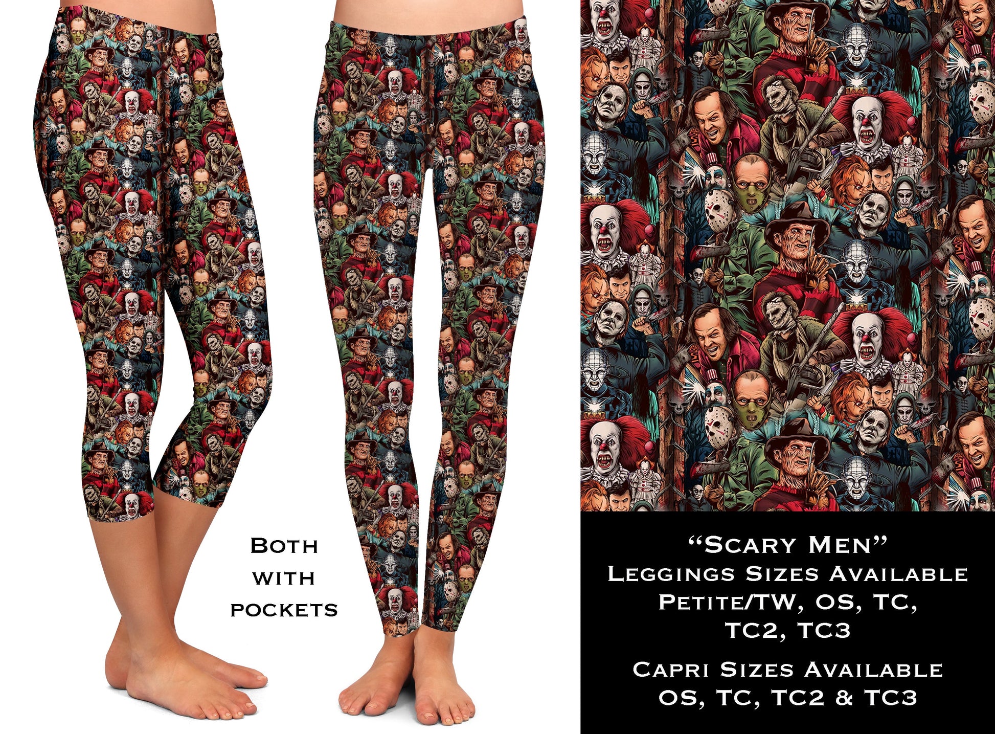 Scary Men - Legging & Capri - Like A Duchess