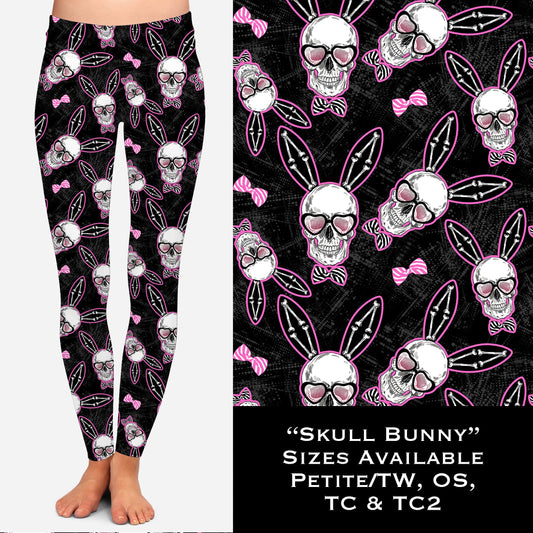 Skull Bunny - Legging & Capri - Like A Duchess