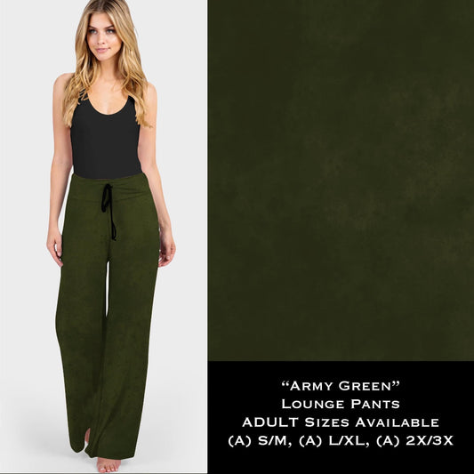 Army Green *Color Collection* - Lounge Pants - Like A Duchess