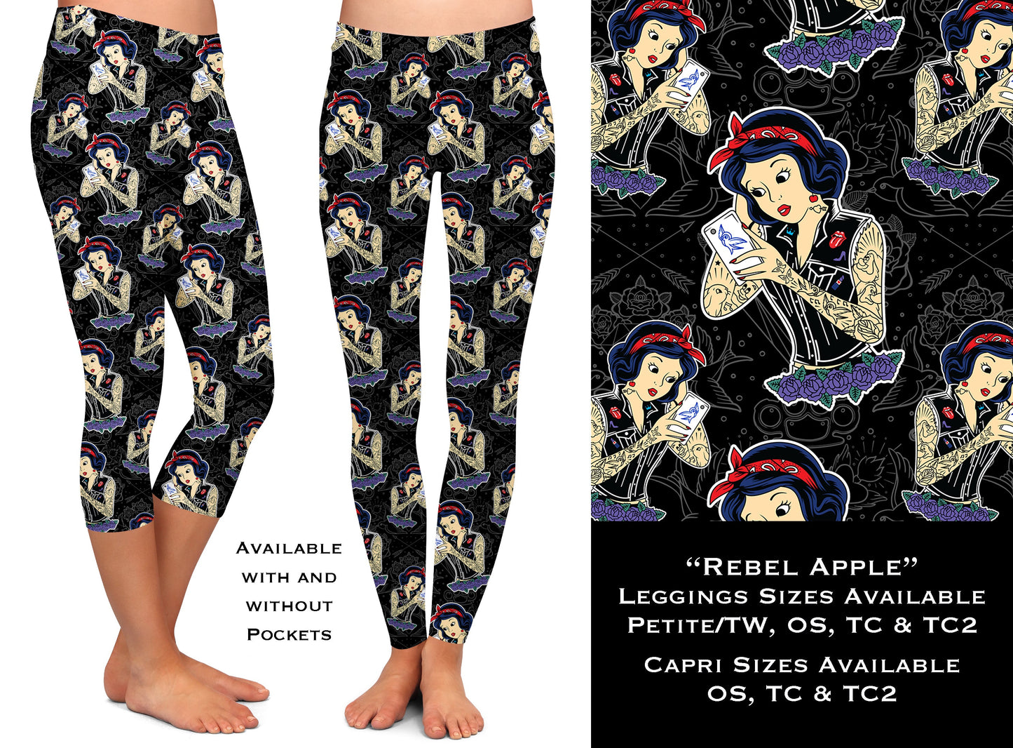 Rebel Apple - Legging & Capri - Like A Duchess