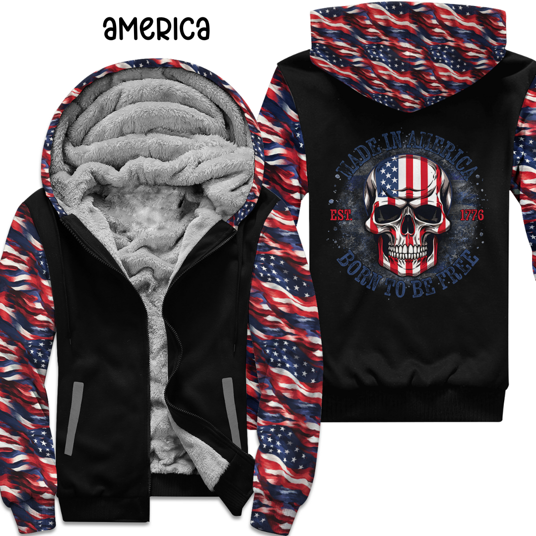 AMERICA- FLEECE/COTTON JACKET RUN 8 - Like A Duchess