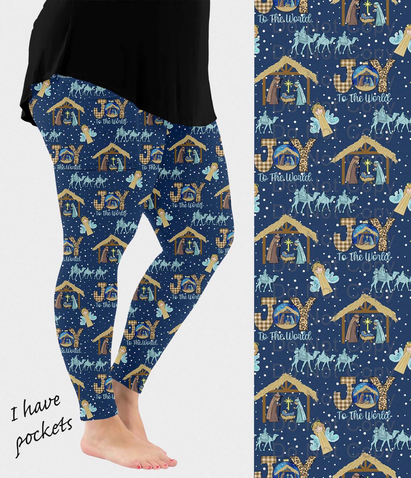 RTS - Joy Leggings w/ Pockets - Like A Duchess