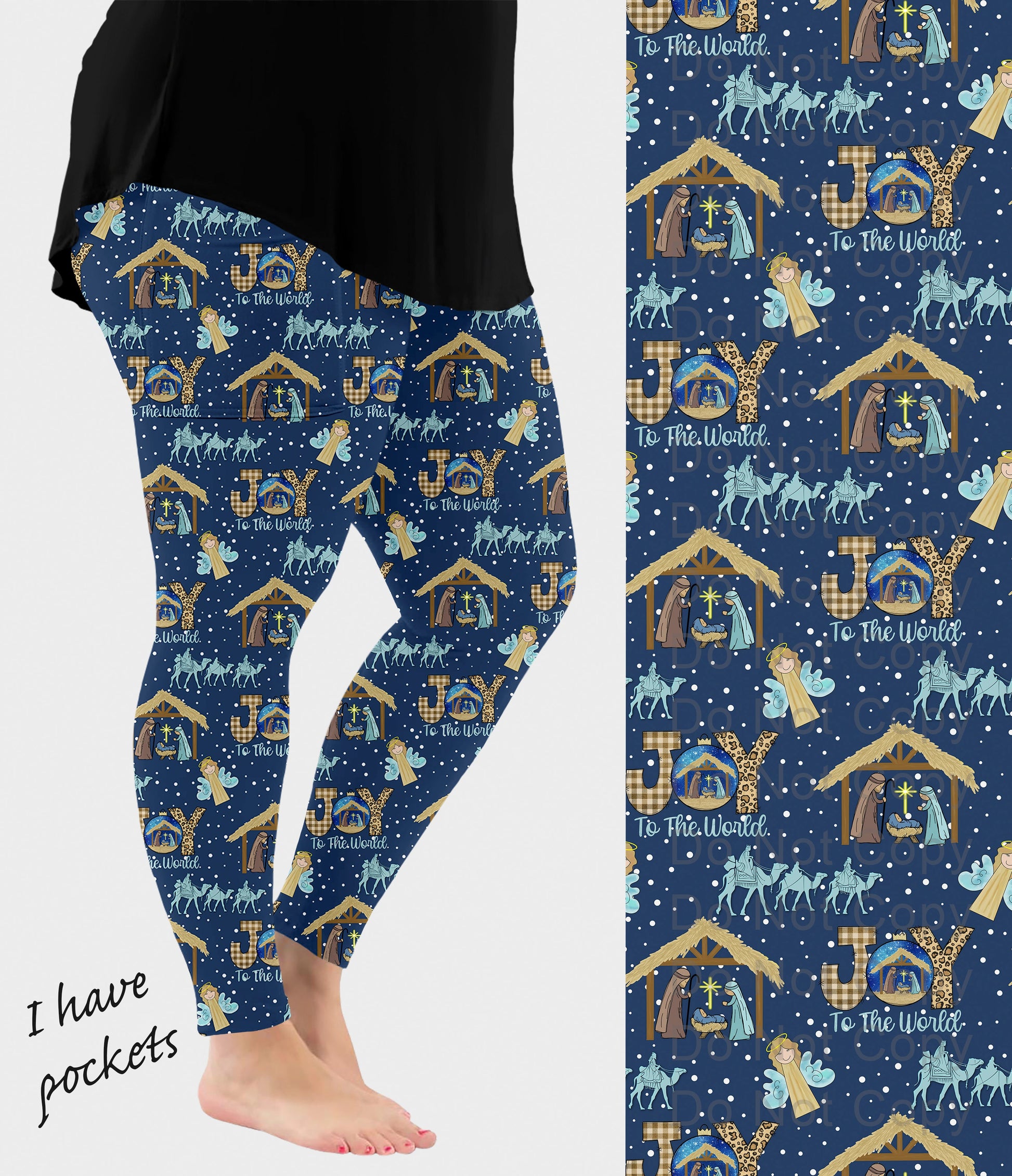 RTS - Joy Leggings w/ Pockets - Like A Duchess