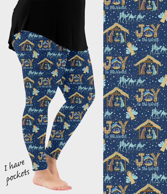 RTS - Joy Leggings w/ Pockets - Like A Duchess