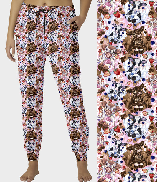 RTS - MooBerry Delight Joggers - Like A Duchess