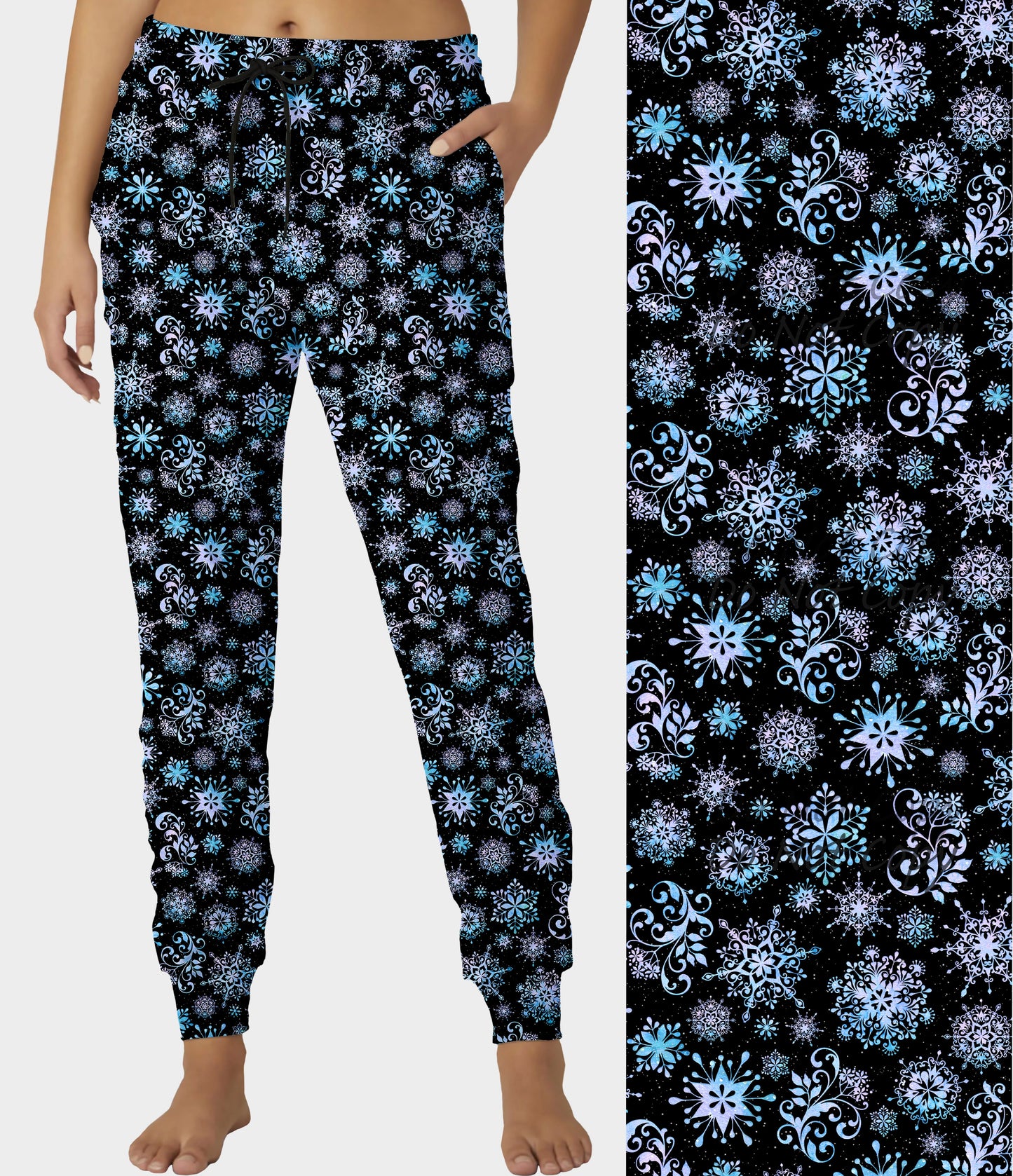 RTS - Paisley Snowflakes Joggers - Like A Duchess
