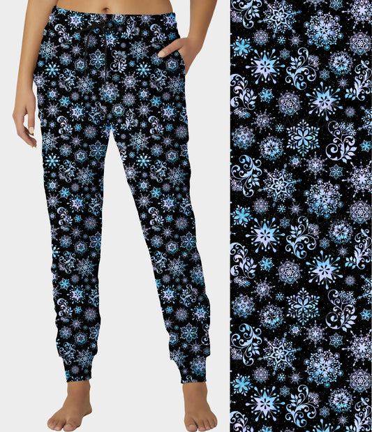 RTS - Paisley Snowflakes Joggers - Like A Duchess