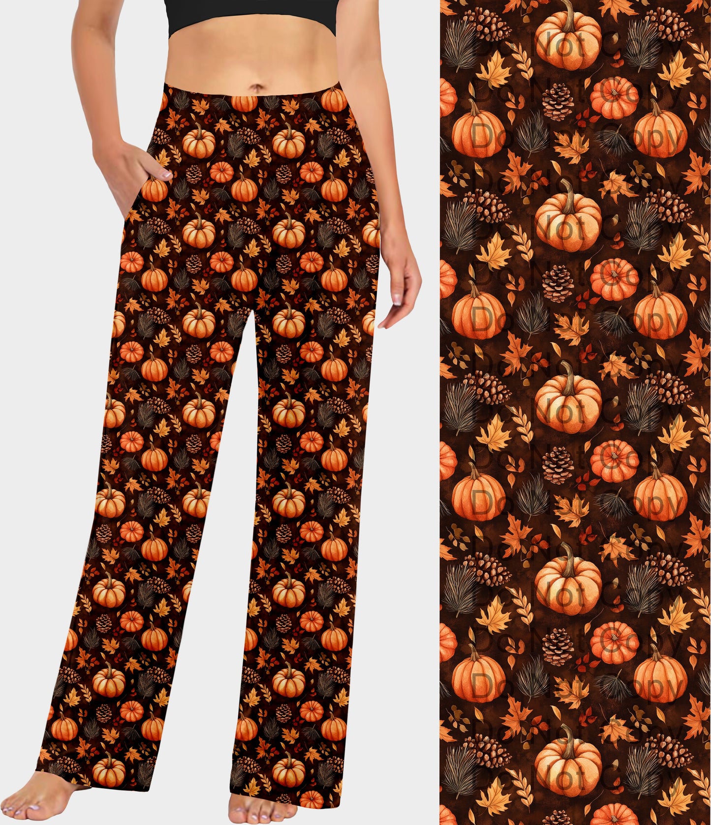 RTS - Pinecone Pumpkins Lounge Pants - Like A Duchess