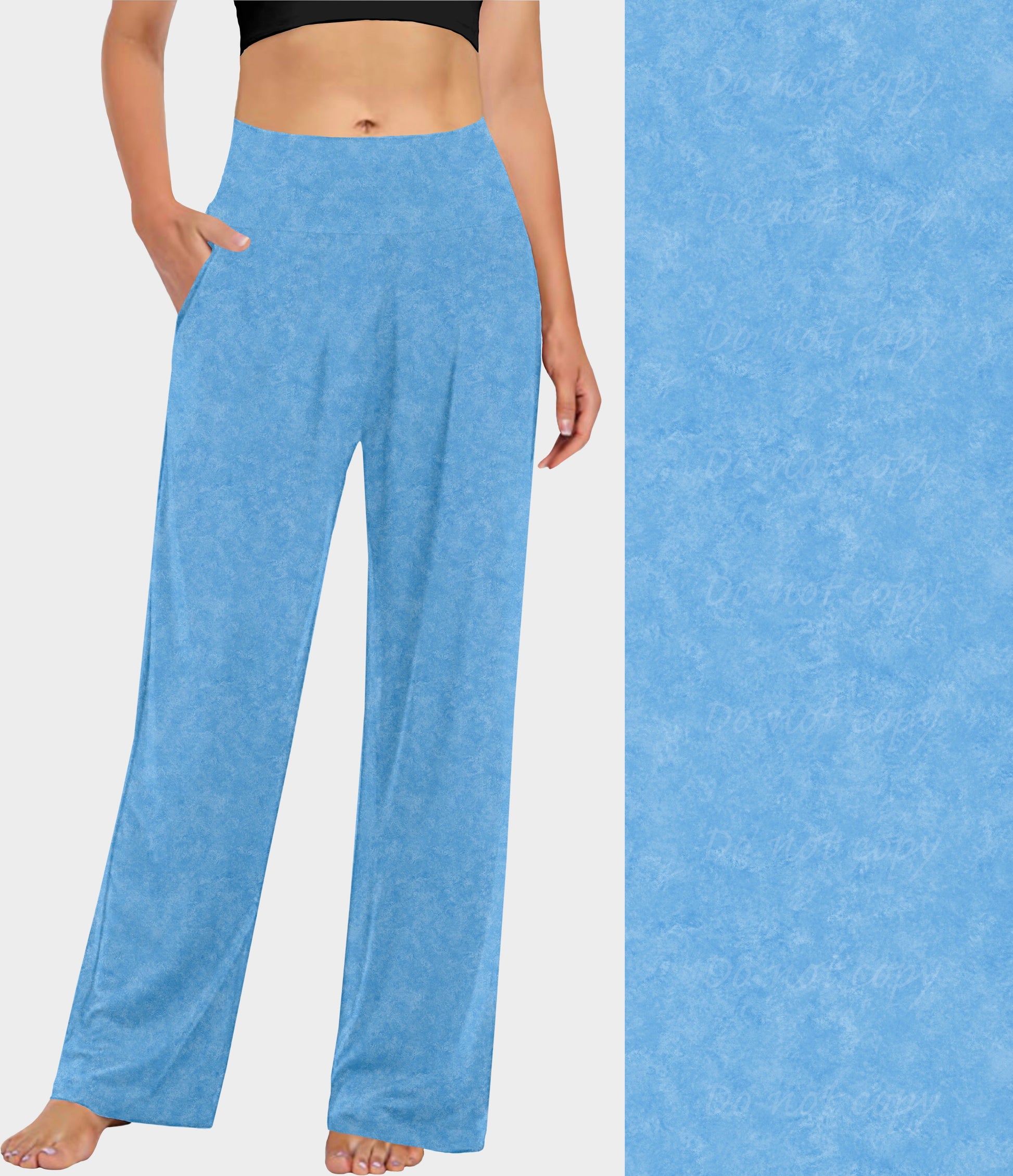 RTS - Pretty Blue Lounge Pants - Like A Duchess