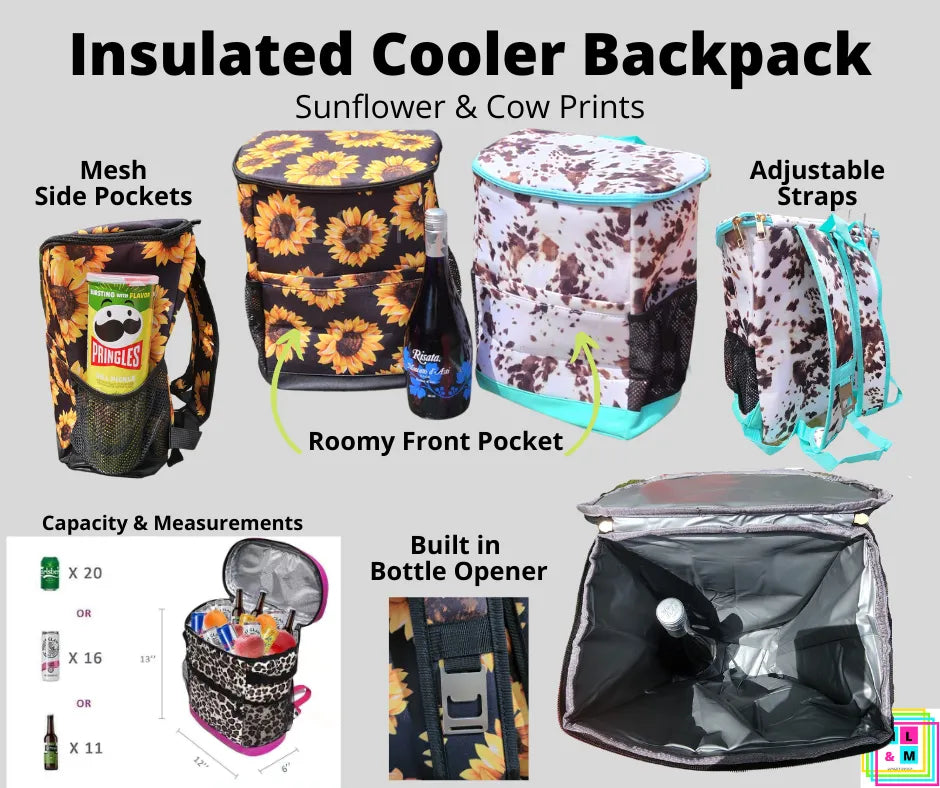 Insulated Cooler Backpacks - Like A Duchess