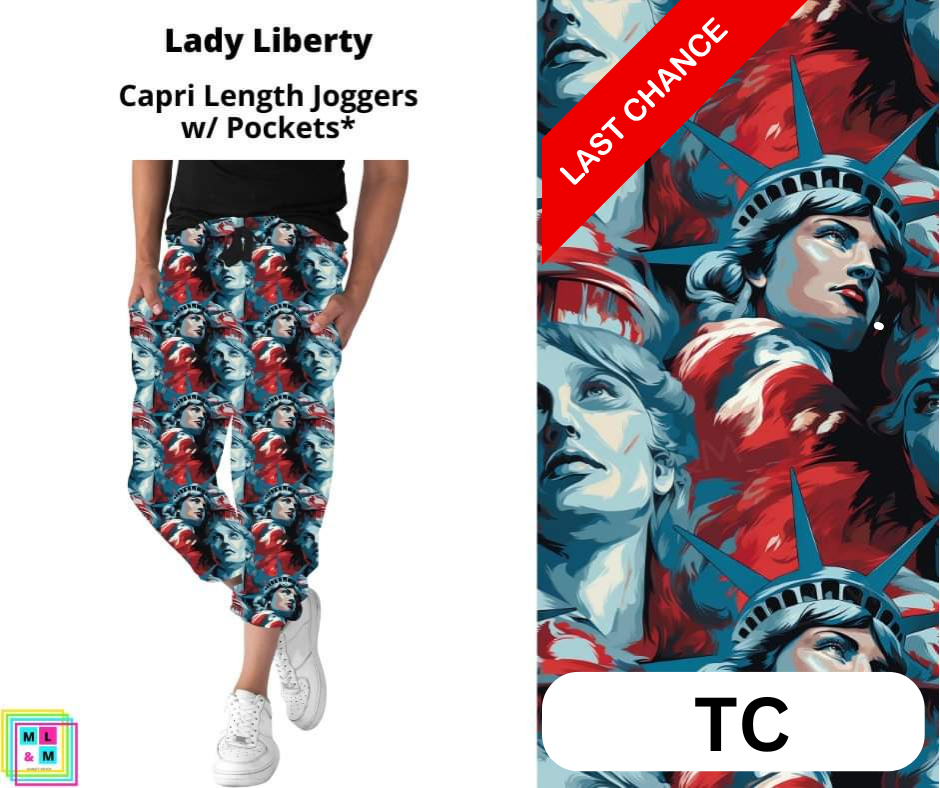 Lady Liberty Jogger Capri