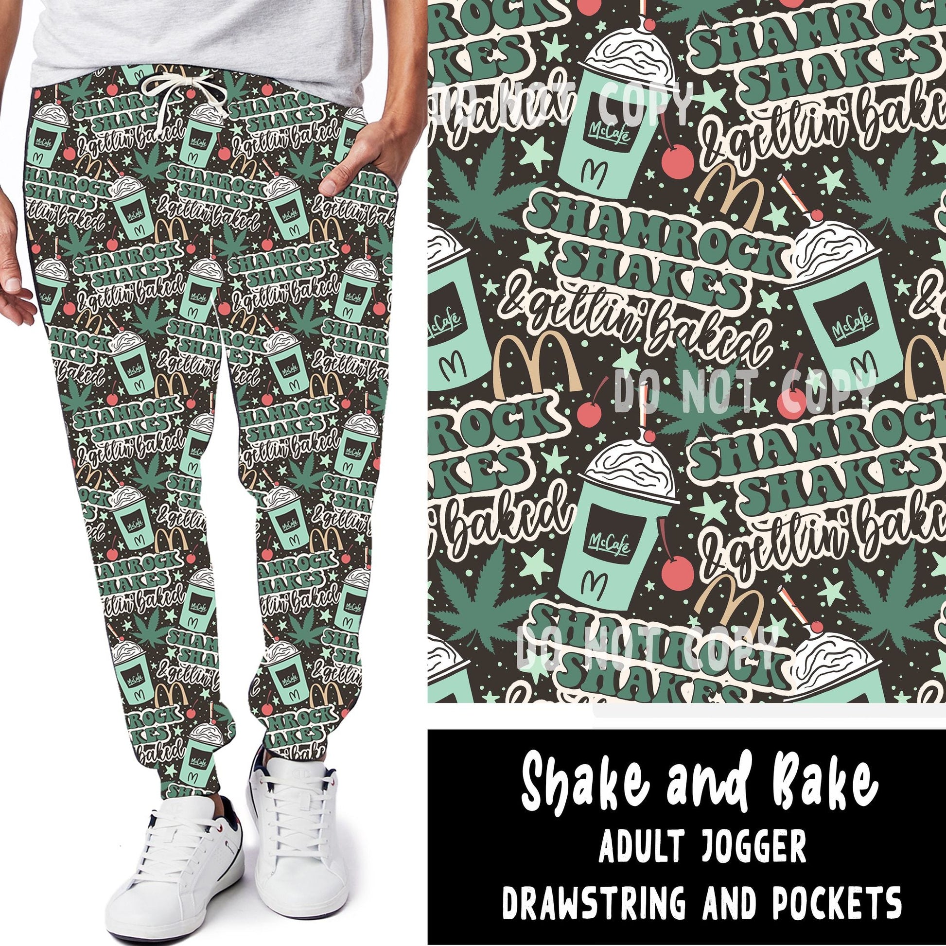 SPRING BASH RUN-SHAKE AND BAKE LEGGINGS/JOGGERS - Like A Duchess