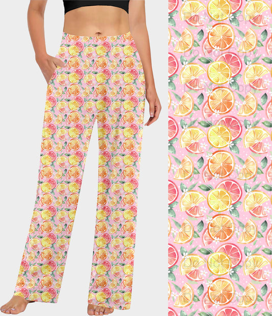 RTS - Summer Citrus Lounge Pants - Like A Duchess
