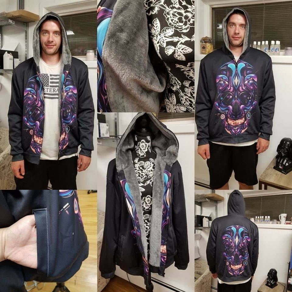 GHOST ABDUCTION- FLEECE/COTTON JACKET - Like A Duchess