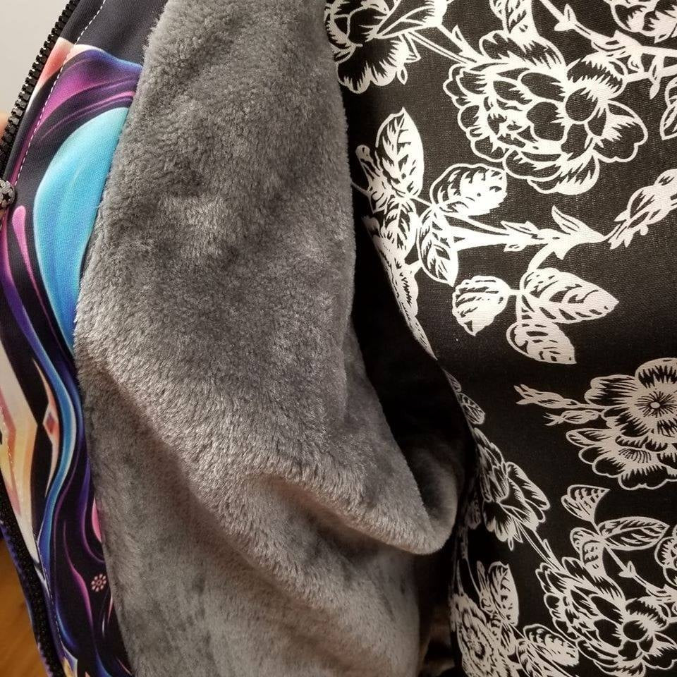 GHOST ABDUCTION- FLEECE/COTTON JACKET - Like A Duchess