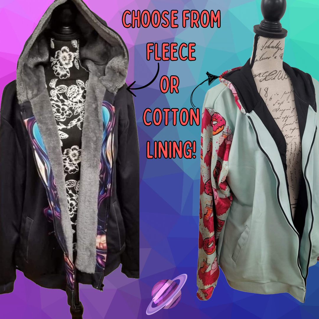 TS- FLEECE/COTTON JACKET RUN - Like A Duchess